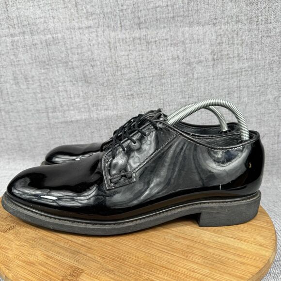 Bates Dress Shoes Men\'s 11 D Patent Leather Vibram Soles main image 6